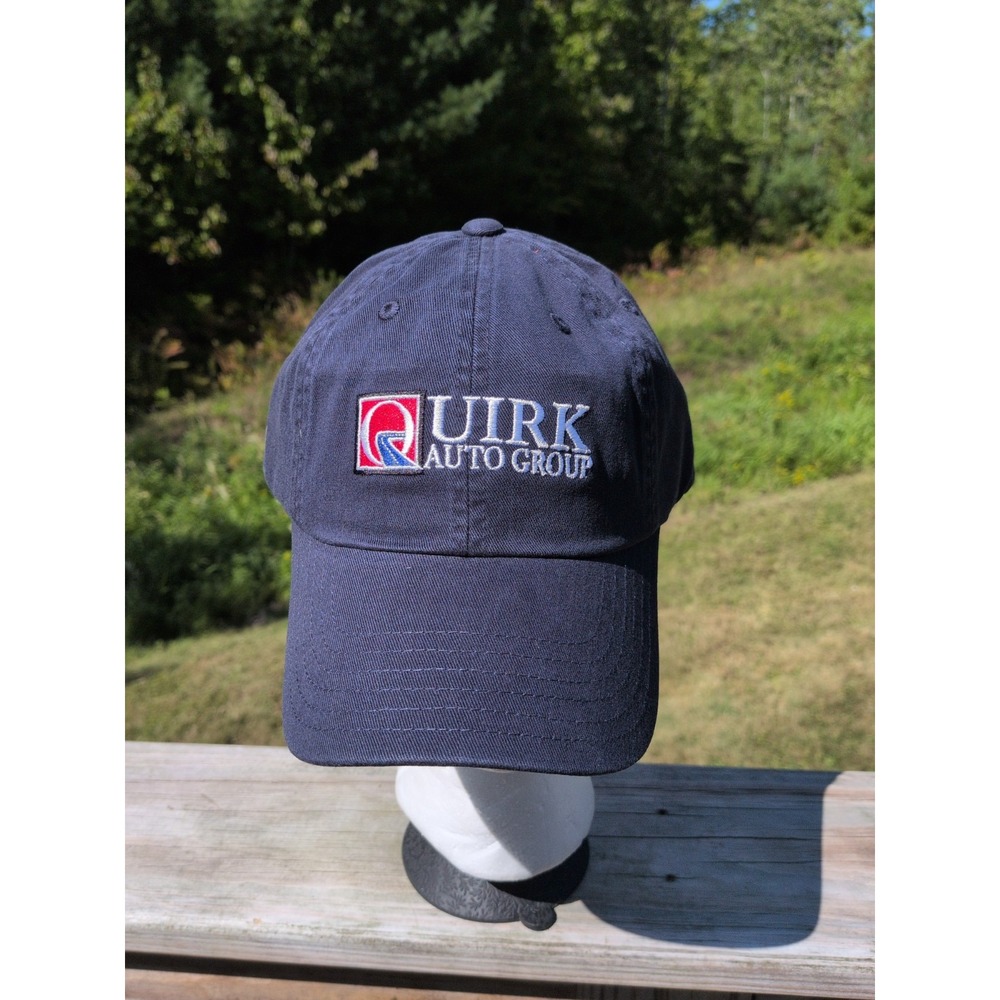 Quirk Auto Group Maine Adult Adjustable Hat Cap Navy